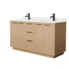 Light Straw / Giotto Quartz Top / Matte Black Hardware