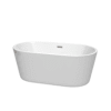 White / Brushed Nickel Trim
