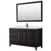 Dark Espresso / Giotto Quartz Top / Matte Black Hardware