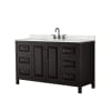 Dark Espresso / Giotto Quartz Top / Matte Black Hardware