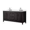 Dark Espresso / Giotto Quartz Top / Matte Black Hardware