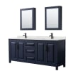 Dark Blue / Giotto Quartz Top / Matte Black Hardware