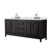 Dark Espresso / Giotto Quartz Top / Matte Black Hardware