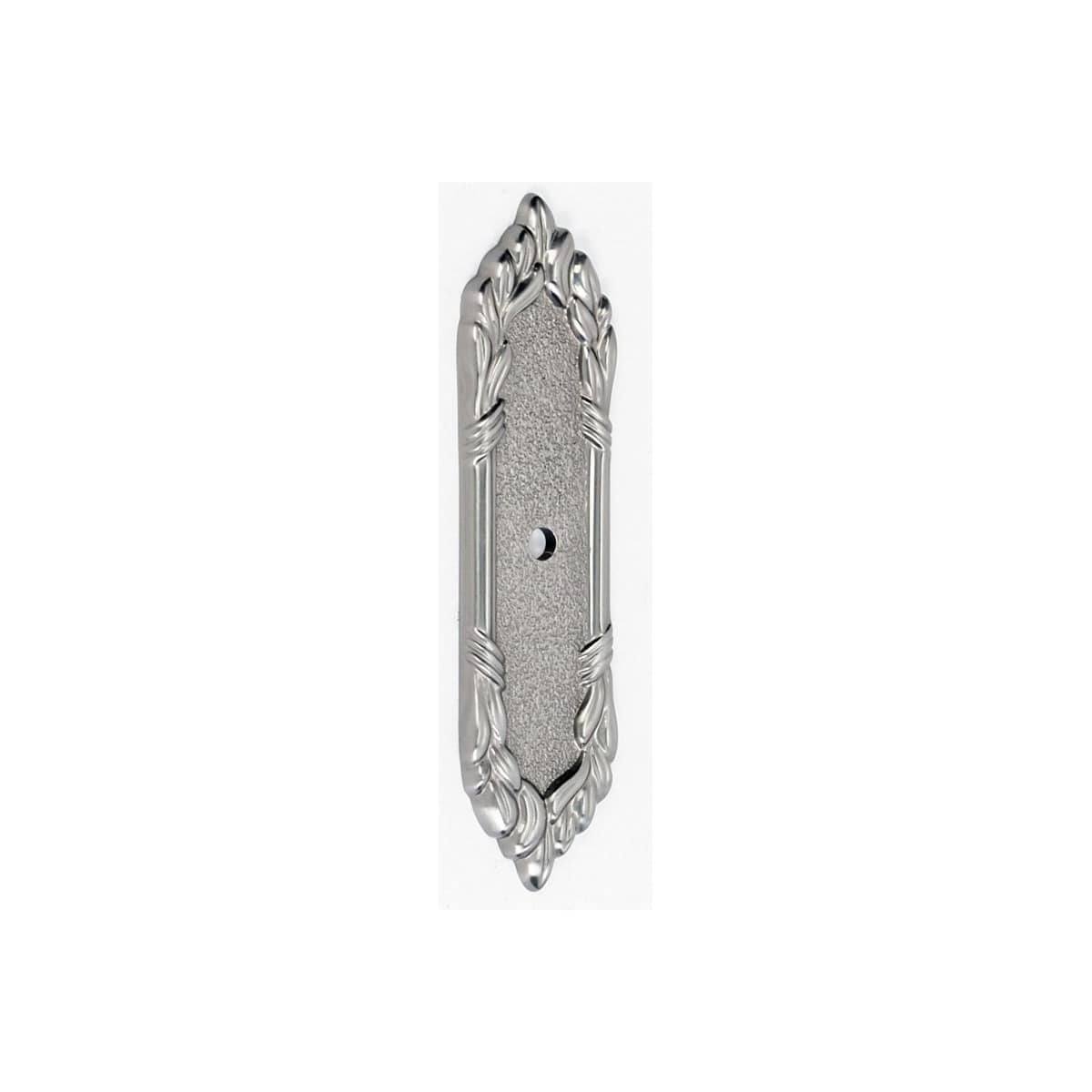 Ribbon and Reed Backplate Finish Satin Nickel