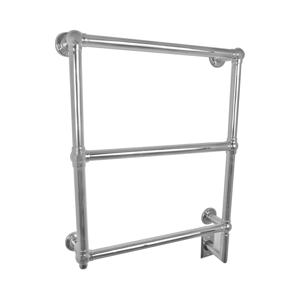 Amba T-2534 Polished Nickel Traditional 22W Electric Hardwired Straight  Stainless Steel Towel Warmer - Faucet.com