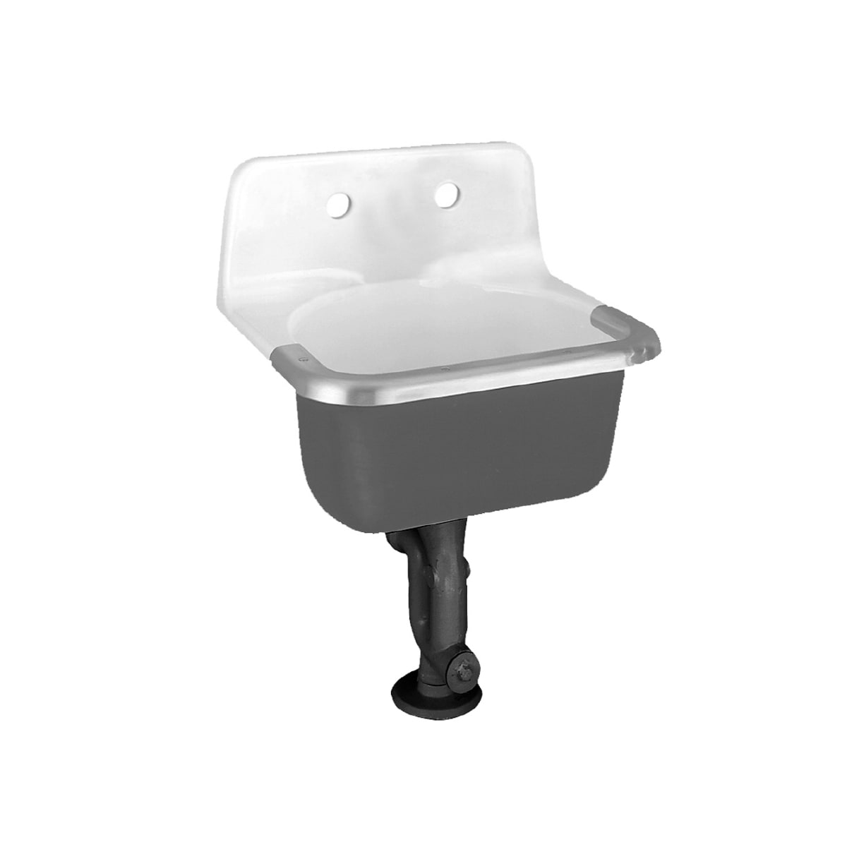 American Standard 7692008.020 White Lakewell Wall Mounted