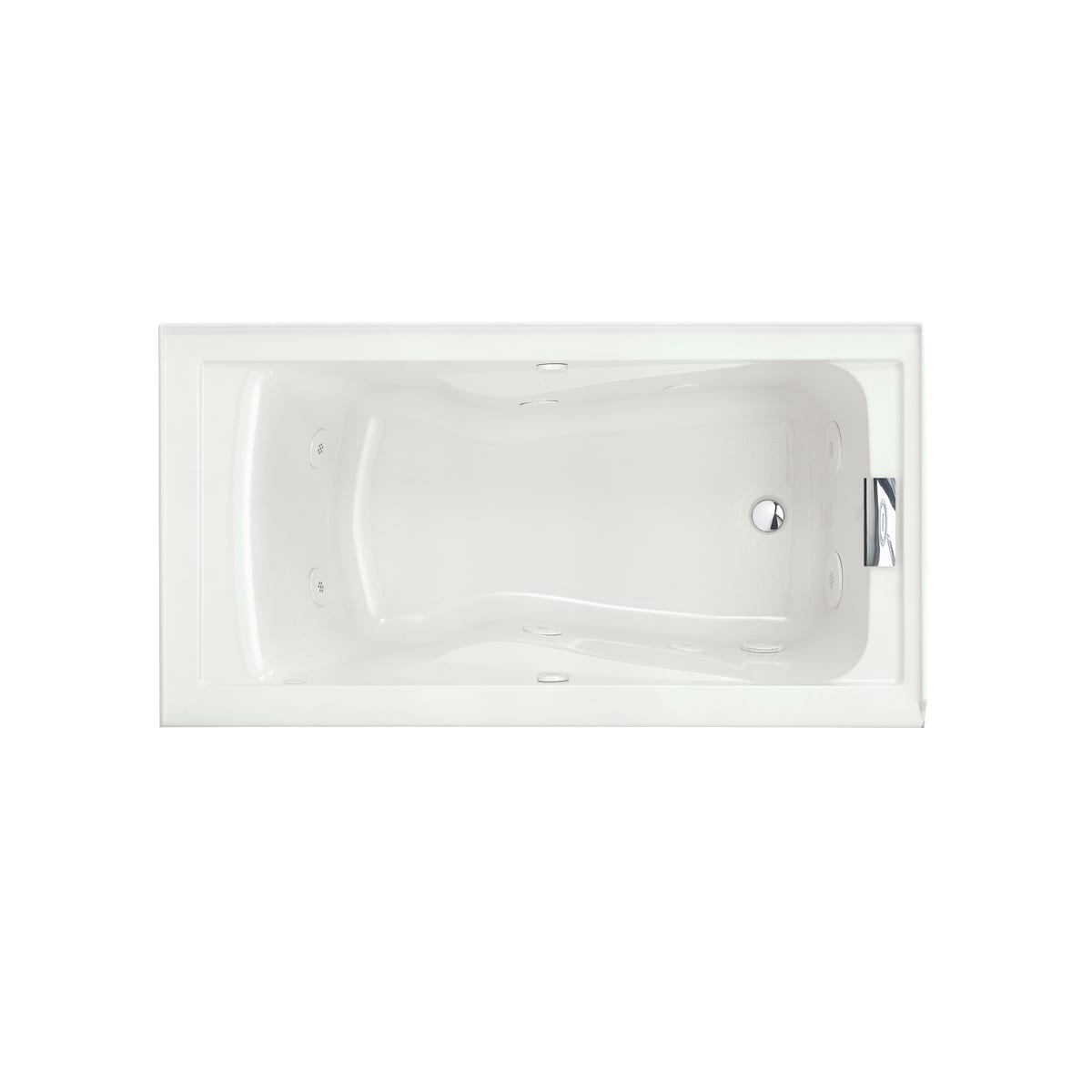 Evolution 60 Acrylic Whirlpool Bathtub, American Standard Whirlpool Bathtub