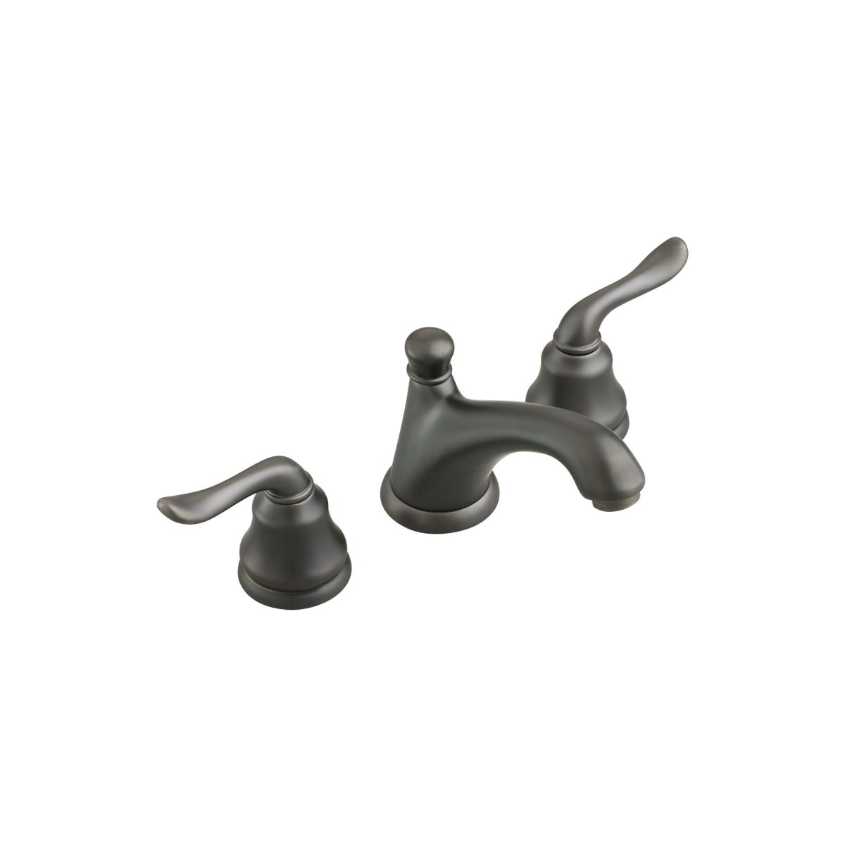 American Standard 4508 Wht Bn 2hdl Lav Faucet W/mpu 1440063