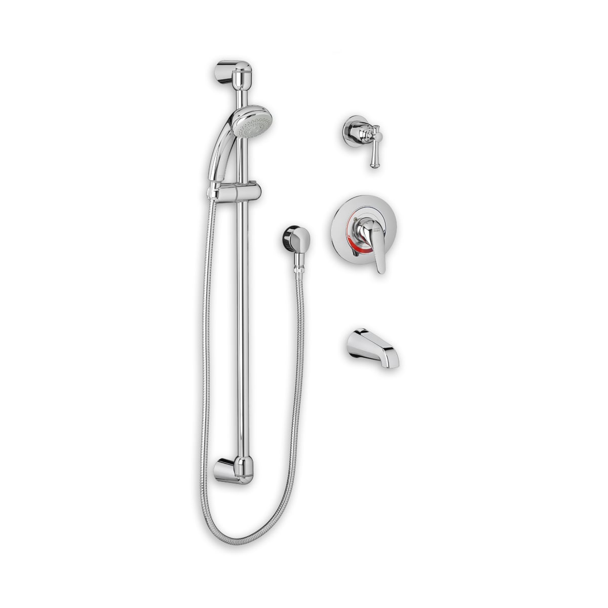 American Standard 1662 222 002 Chrome Commercial Tub And Shower