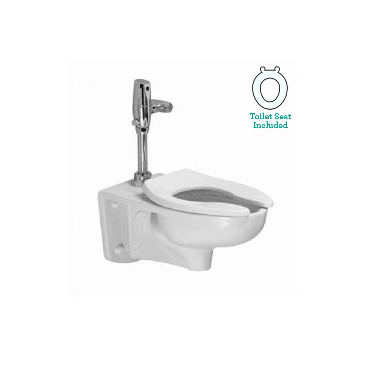 American Standard 2294.011.020-B2 White Afwall 1.28 GPF Electronic 