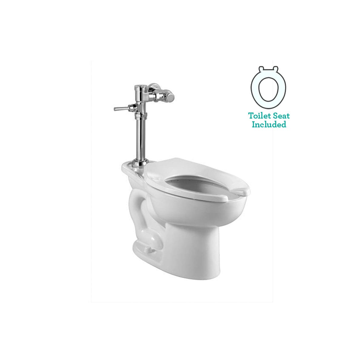 American Standard 3461.001.020-B2 White Madera 1.28 GPF Electronic 