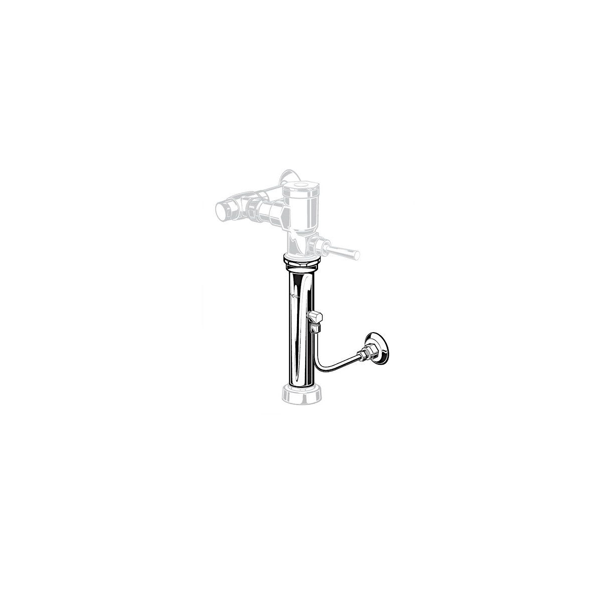 American Standard 6065 830 002 Chrome Trap Primer For Use With