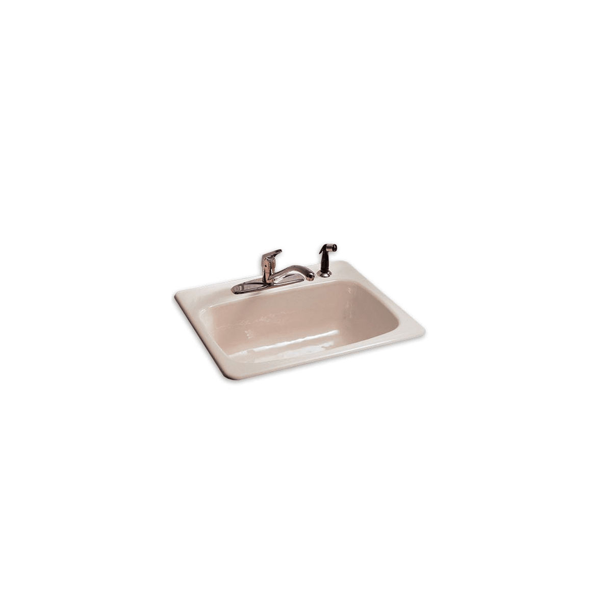 American Standard 7072.804.178 Black Drop In Single Bowl ...