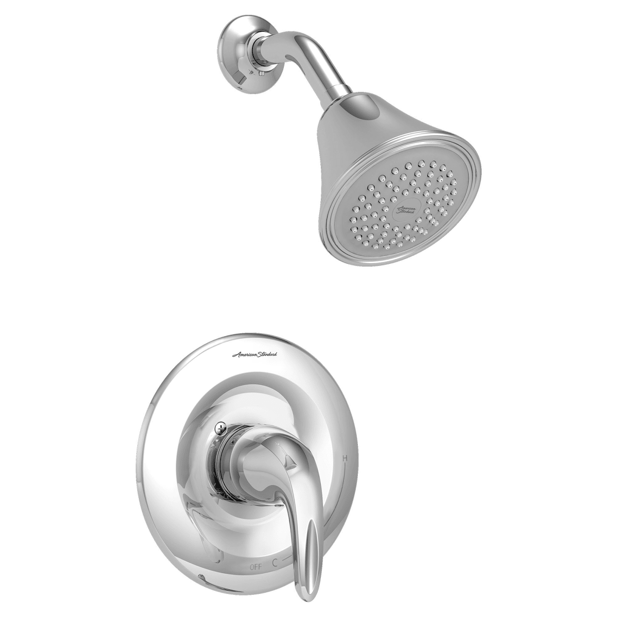 American Standard TU385501.002 Reliant 3 Shower Only Trim Kit with Cartridge Polished Chrome 