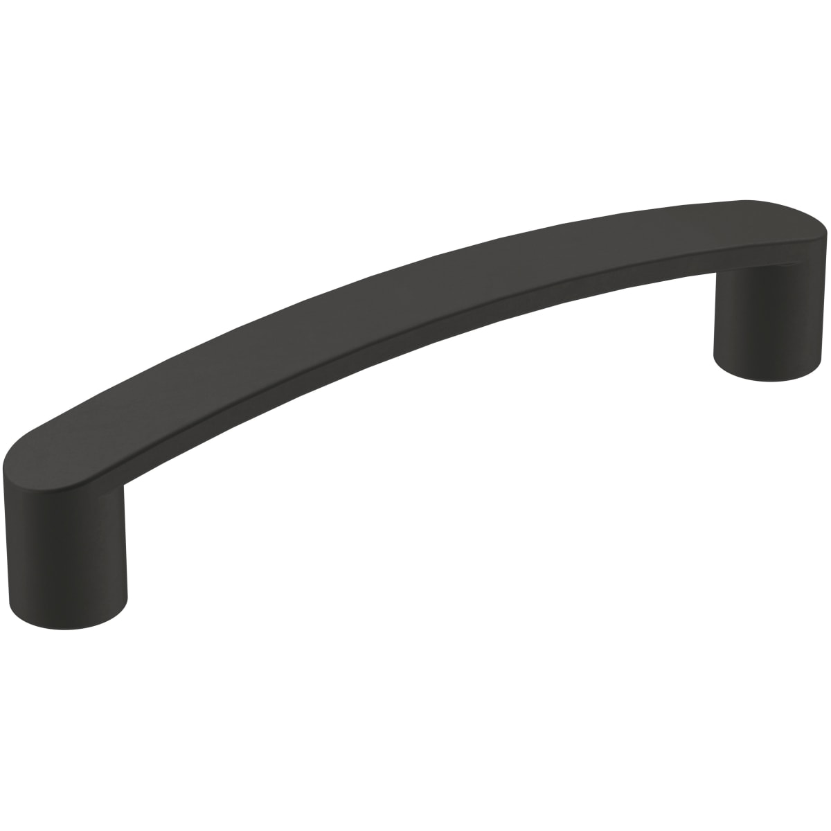 Amerock BP36899FB Matte Black Rift 3-3/4 Inch Center to Center 