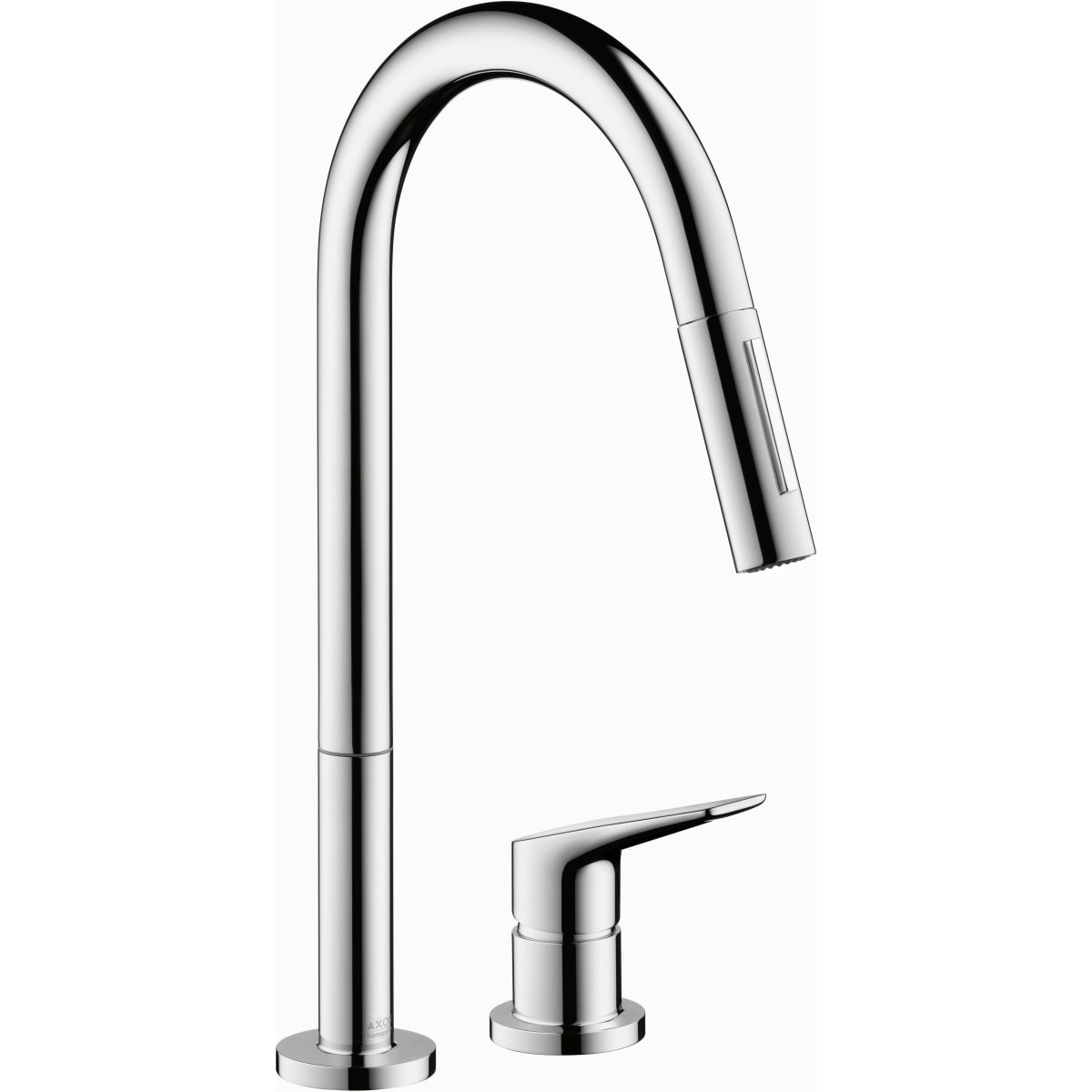 Axor 34822001 Chrome Citterio M 2 Hole Pull Down Kitchen Faucet