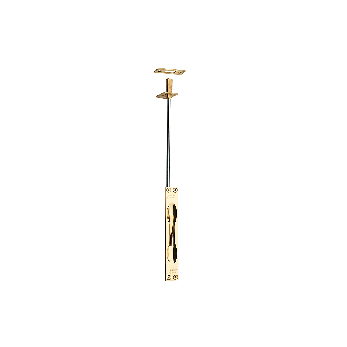 Premium Quality Door Flush Bolt with Strike and Screws Brass 