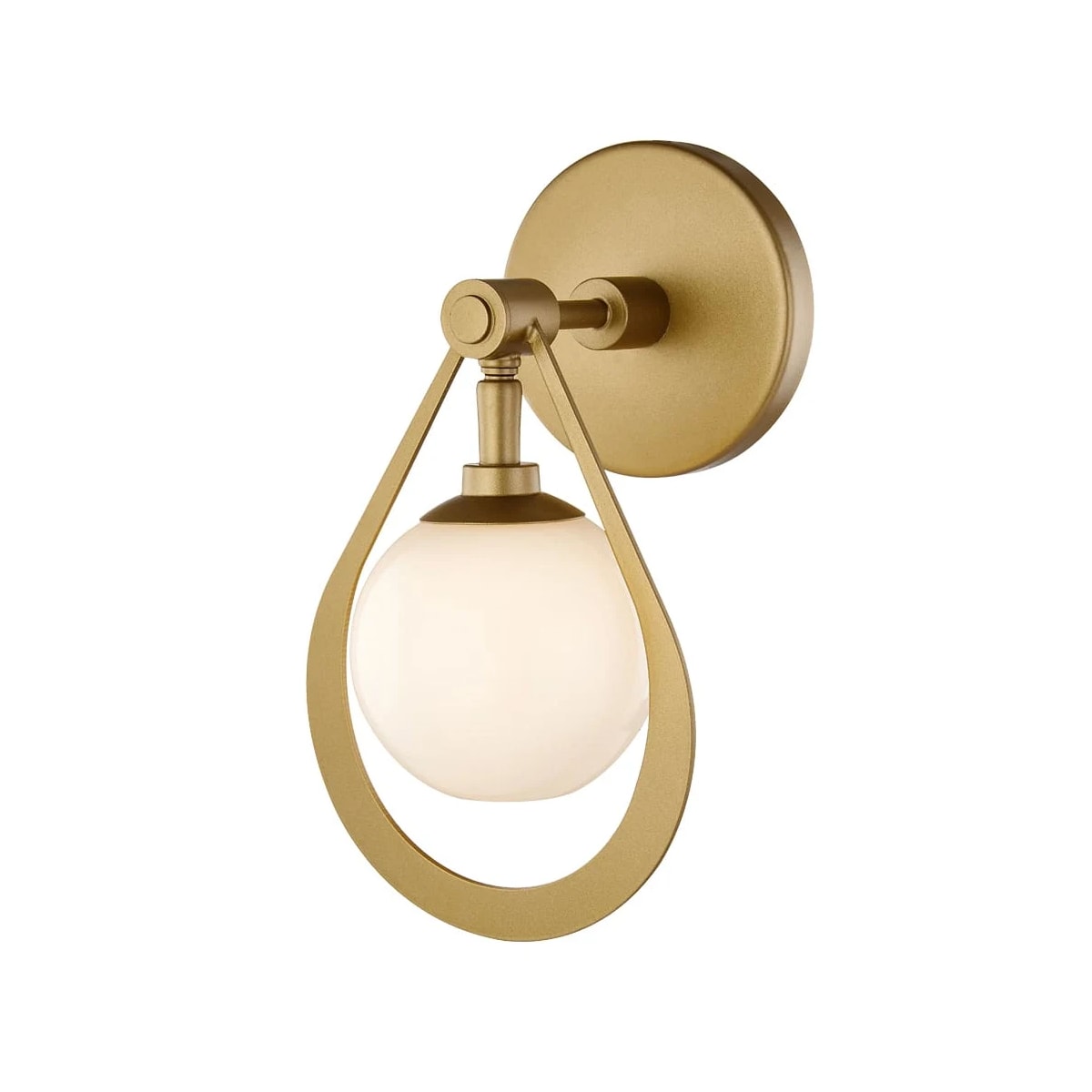 Bellevue Fm2190 Champagne Gold Ancona Single Light 6 Wide Led Bathroom Sconce Lightingdirect Com