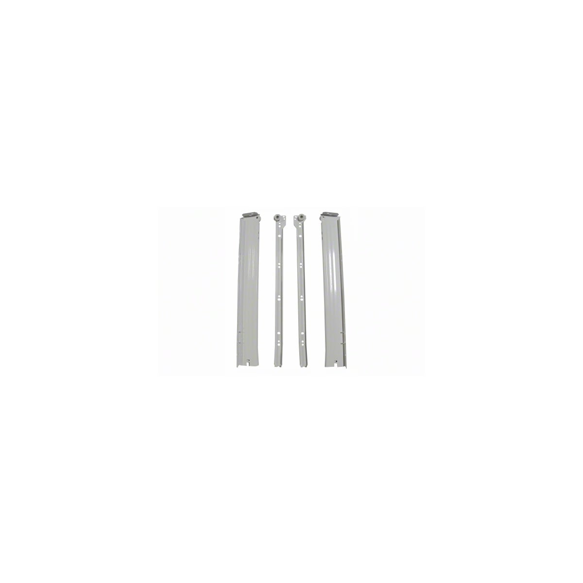 Blum 320n5500c15 White Metabox 22 Long X 2 1 8 High Drawer Slide Set