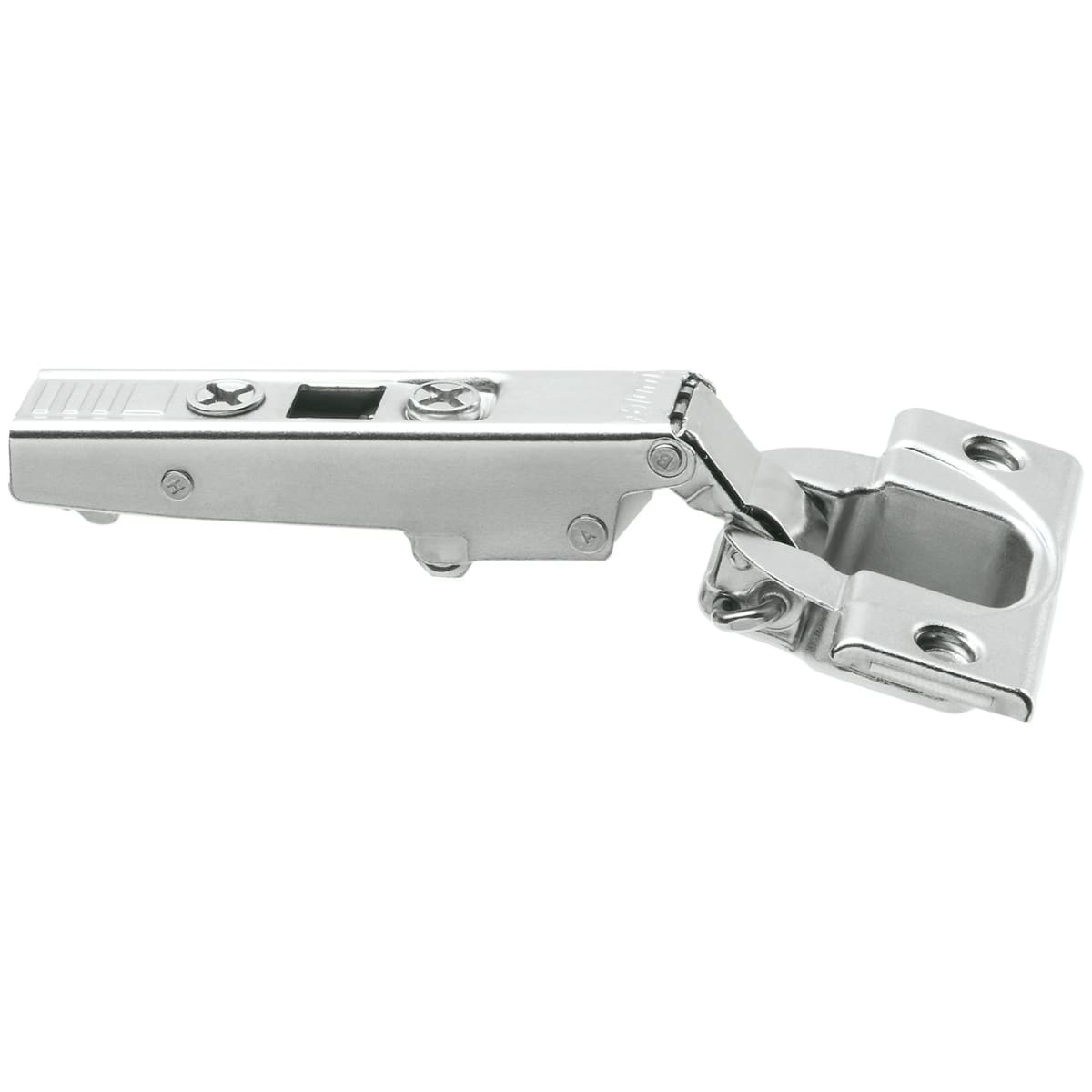 Blum 71t3550 Chrome 110 Degree Full Overlay Hinge With Self Close And On Installation Pulirect Com