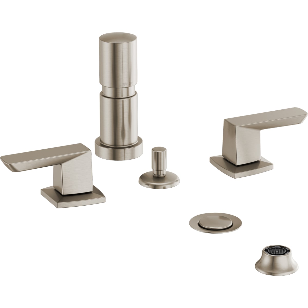 Brizo 68488 Nk Luxe Nickel Vettis Two Handle Bidet Faucet
