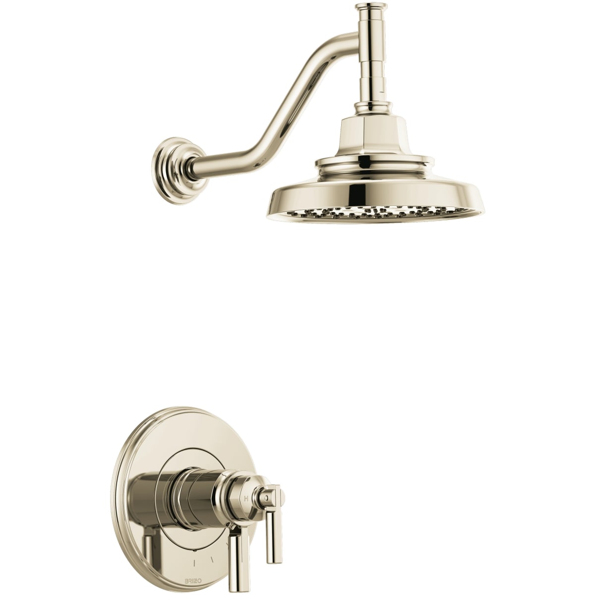 Brizo T60276-SL Luxe Steel Invari Shower Only Trim Package with 