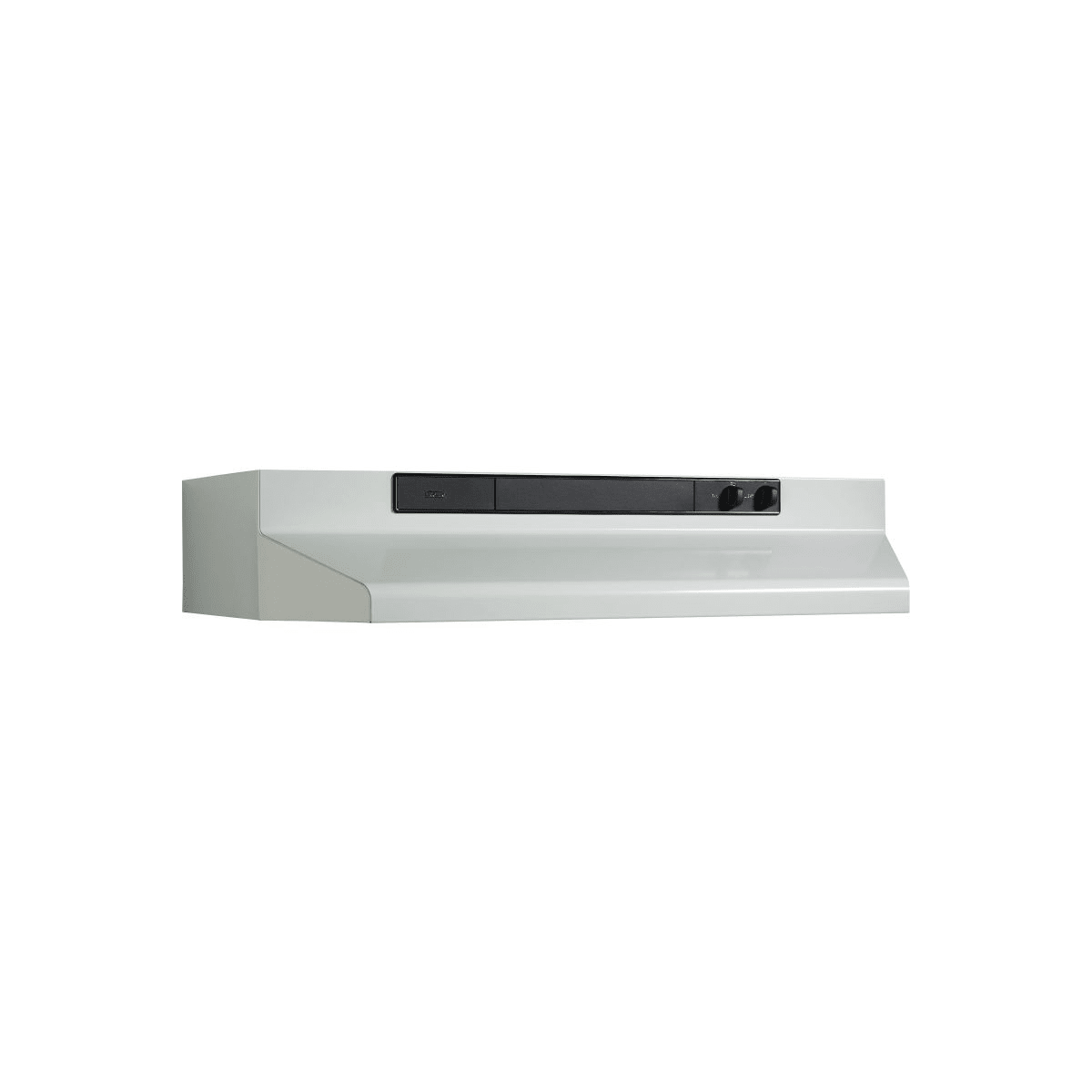 Broan 462401 White 220 Cfm 24 Wide Steel Under Cabinet Range Hood Broan 462401 220 Cfm 24 Wide Steel Under Cabinet Range Hood