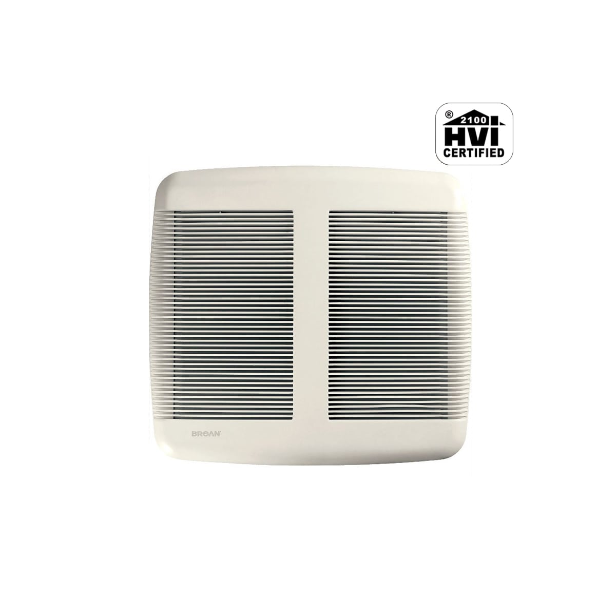 Broan Qtr110 White 110 Cfm 1 5 Sone Ceiling Mounted Hvi Certified Bath Fan From The Qt Collection Lightingdirect Com