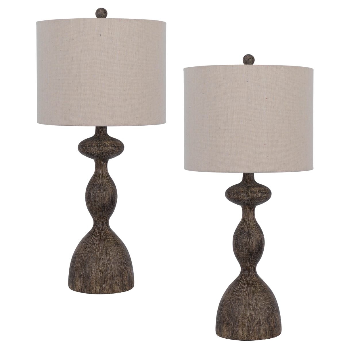 Cal Lighting BO-3081TB-2 Distressed Wood Nampa 30