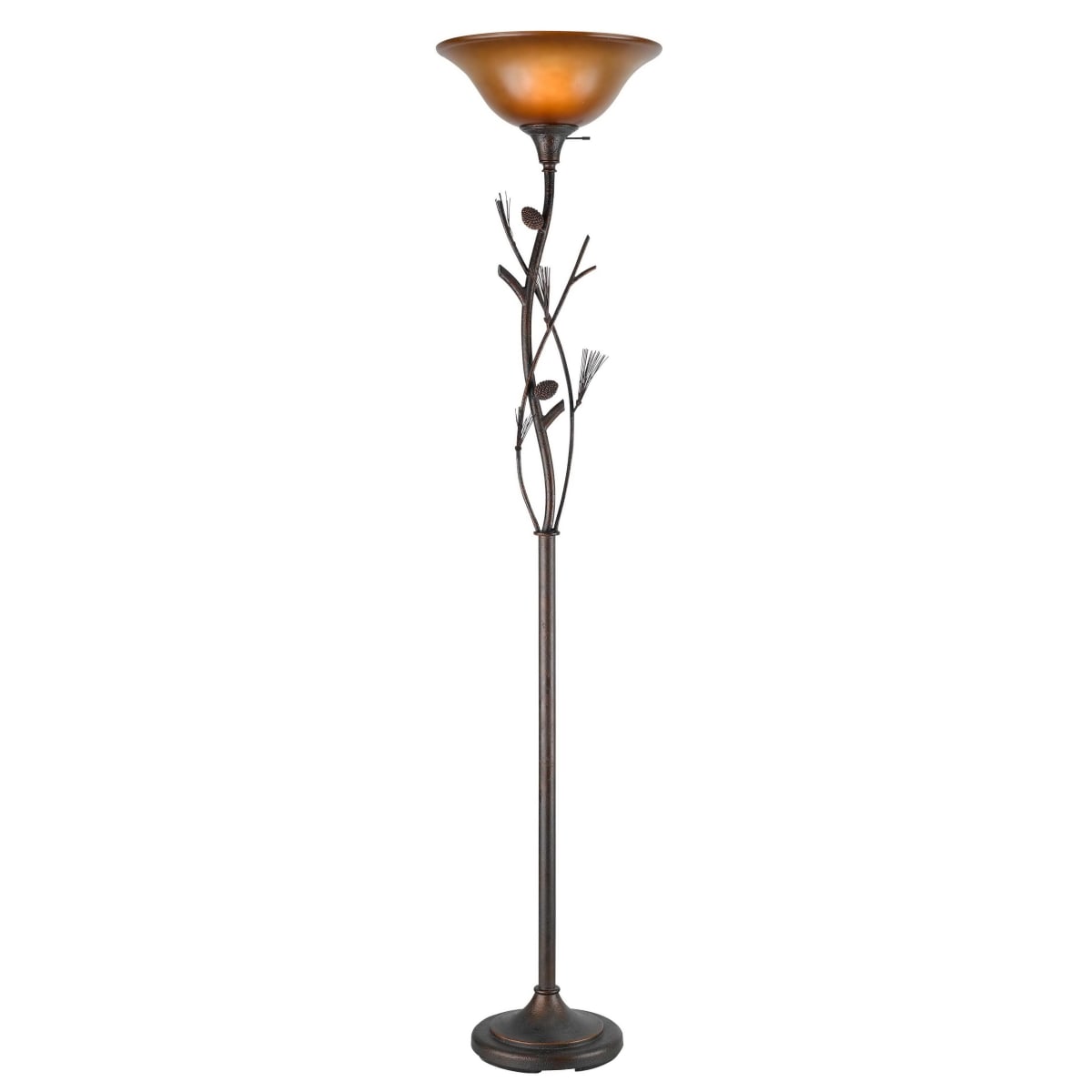 Wrought iron torchiere floor lamp cheap