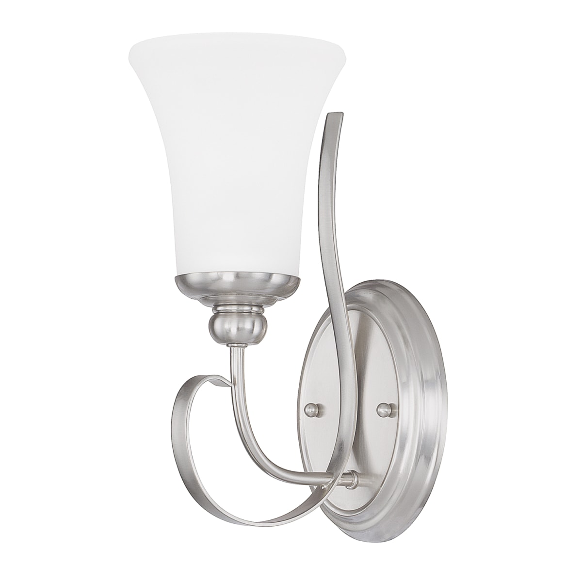 Capital Lighting 614511bn 335 Brushed Nickel Griffin Single Light Bathroom Sconce