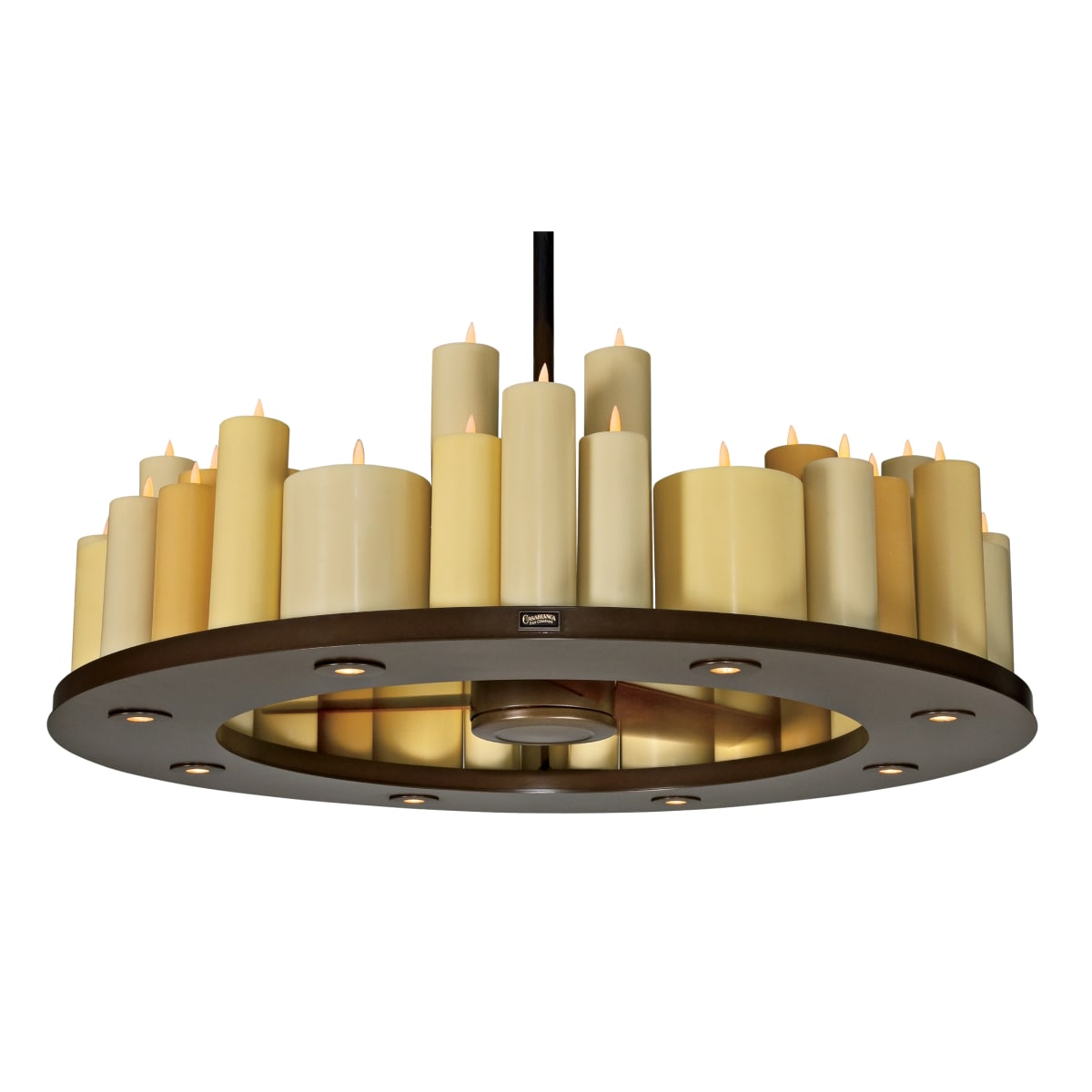 C Cattleya 12 in. Hardwired Bronze Selectable 3000K/3500K