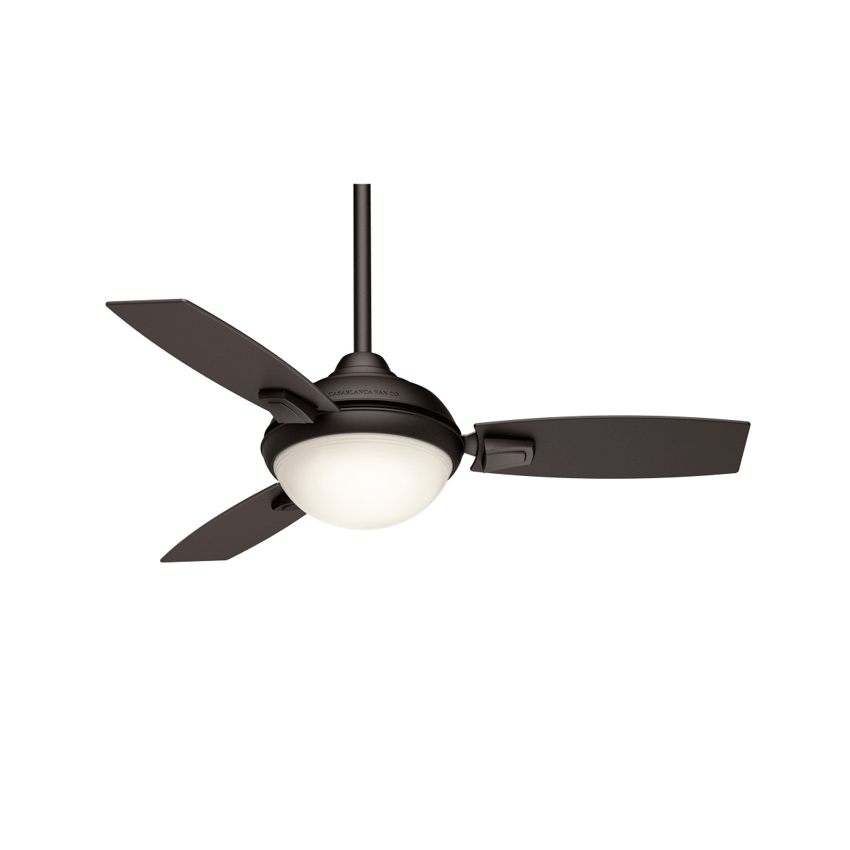 Casablanca Fan 54 inch Stain Nickel Indoor LED Ceiling Fan with Remore Control 