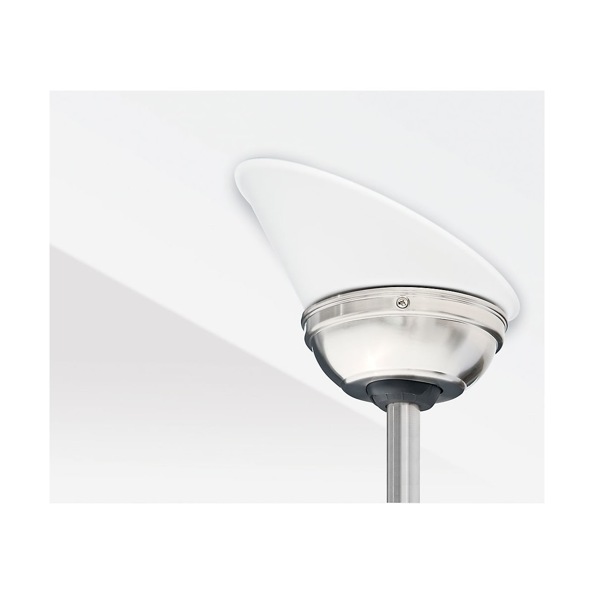 Casablanca 61706 White Sloped Ceiling Adapter For Hunter Or