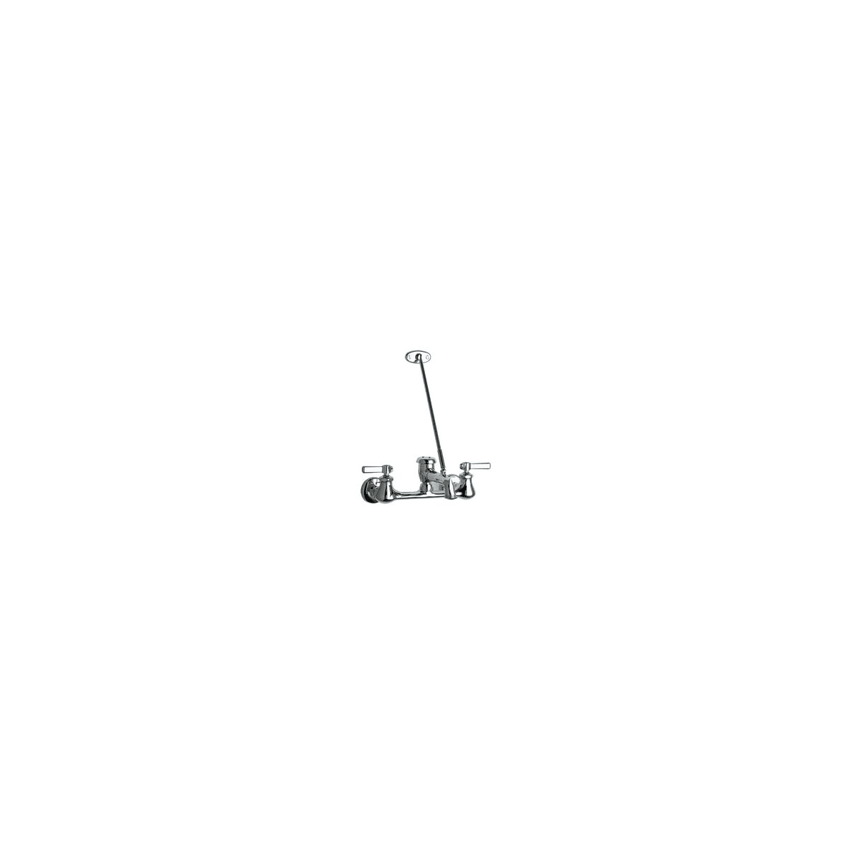 Chicago Faucets 540 Ld897scp Chrome Wall Mounted Service Sink