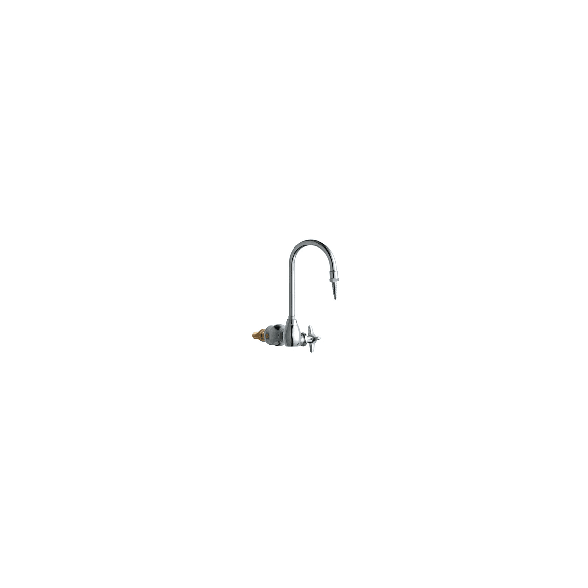Chicago Faucets 933 Wscp Chrome Wall Mounted Laboratory Faucet
