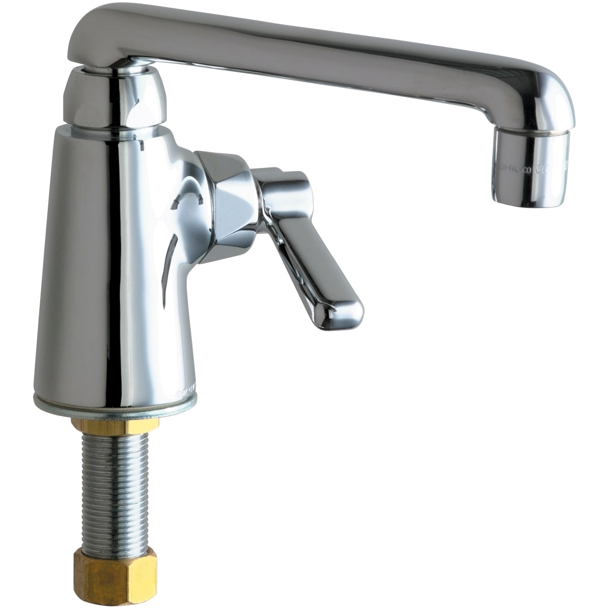 Chicago Faucets 349 Abcp Chrome Commercial Grade Single Hole