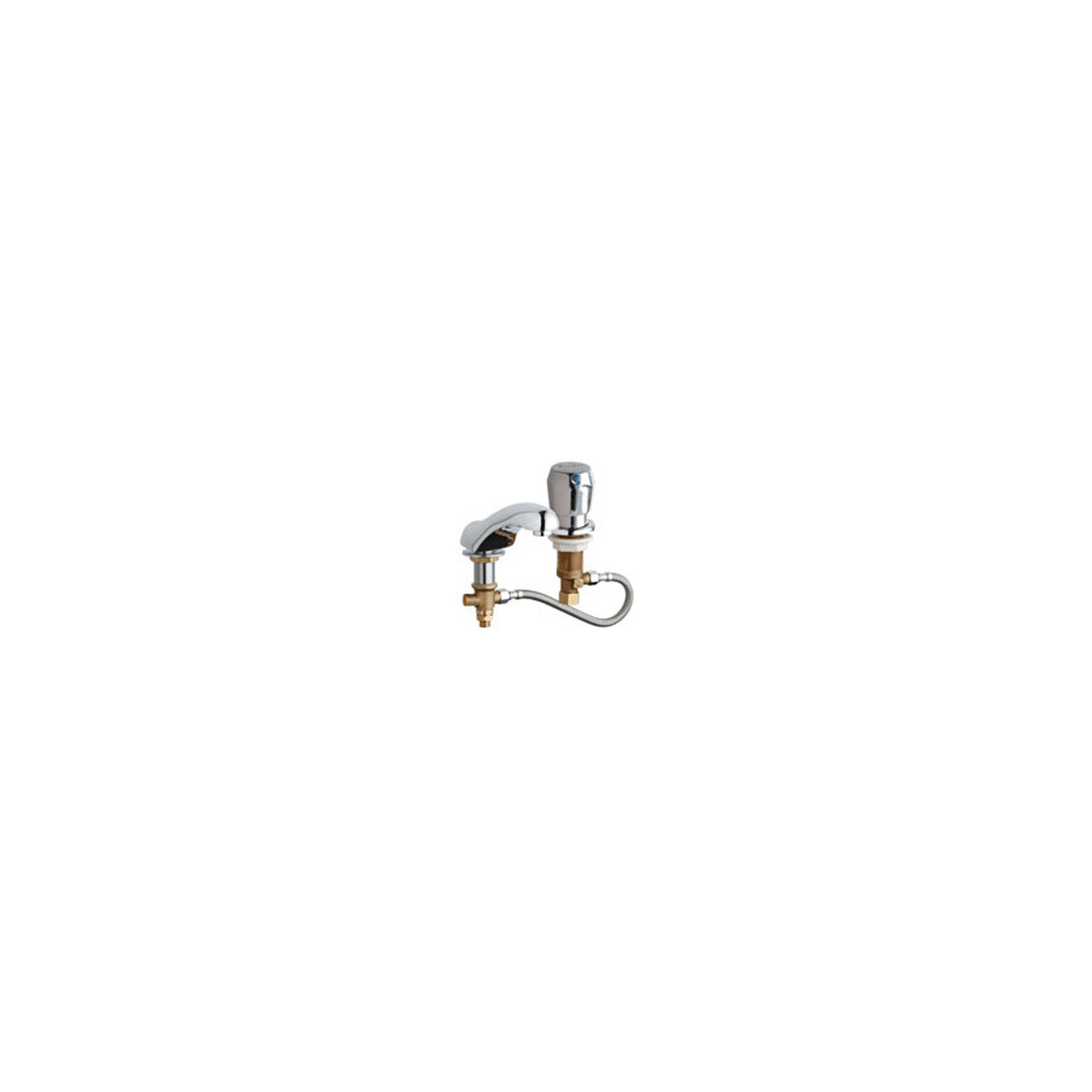 Chicago Faucets 404 Hzcw665abcp Chrome Widespread Bathroom Faucet