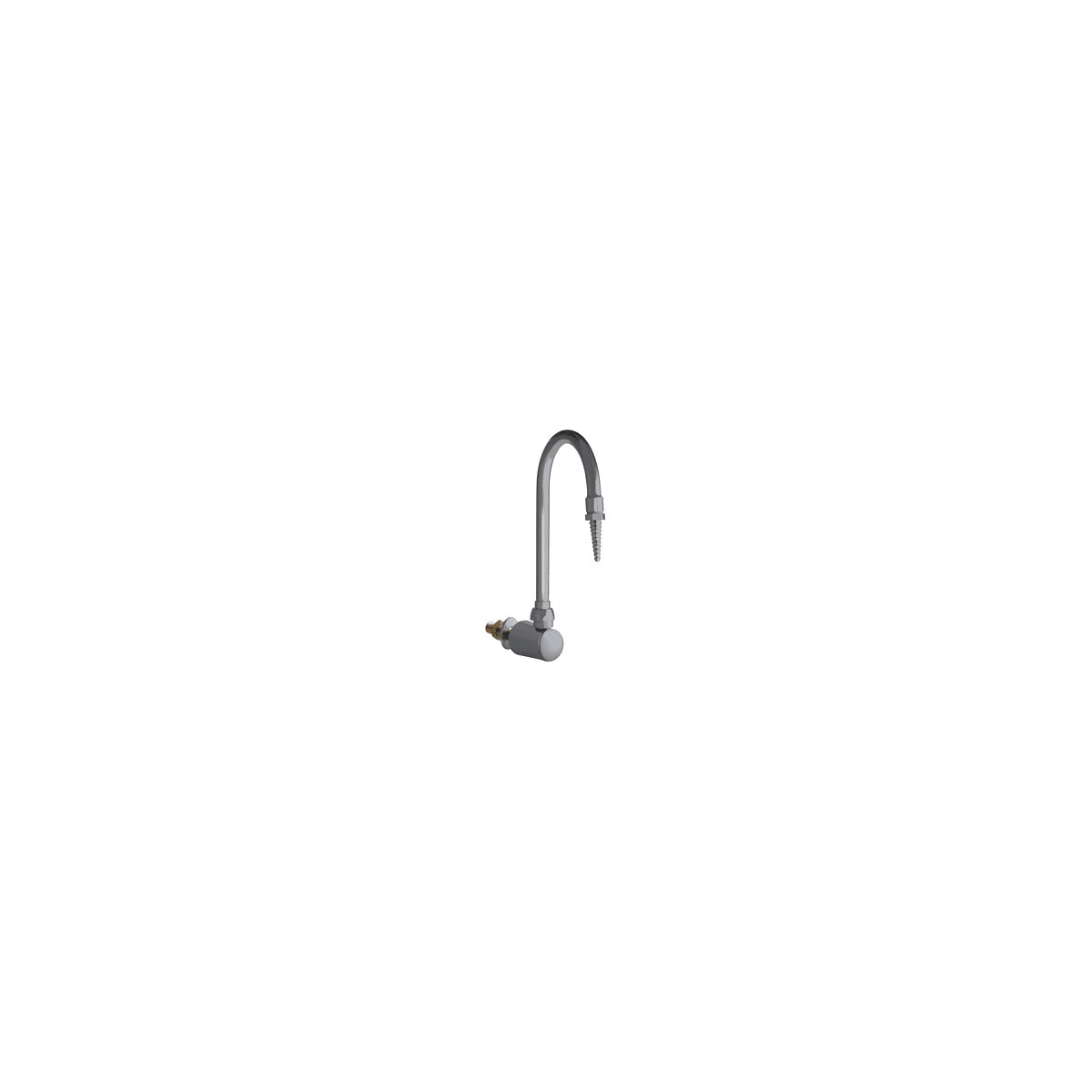 Chicago Faucets 980 Wsgn2be7sam Chrome Wall Mounted Single Remote