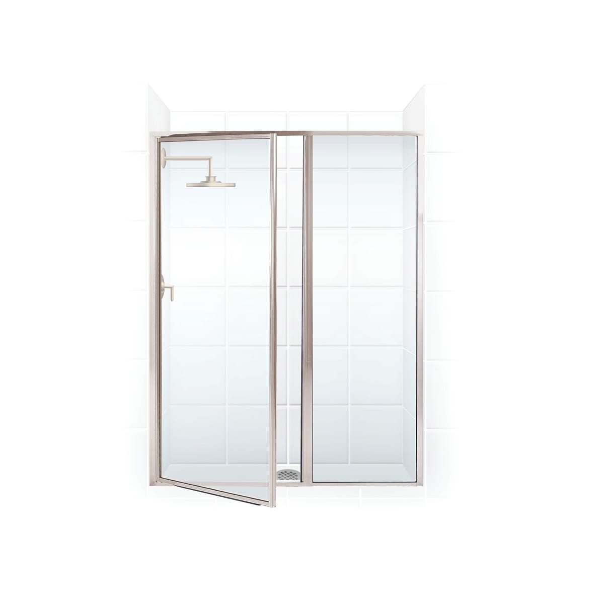 Coastal Shower Doors L31il29 69n C Brushed Nickel Legend Series 60