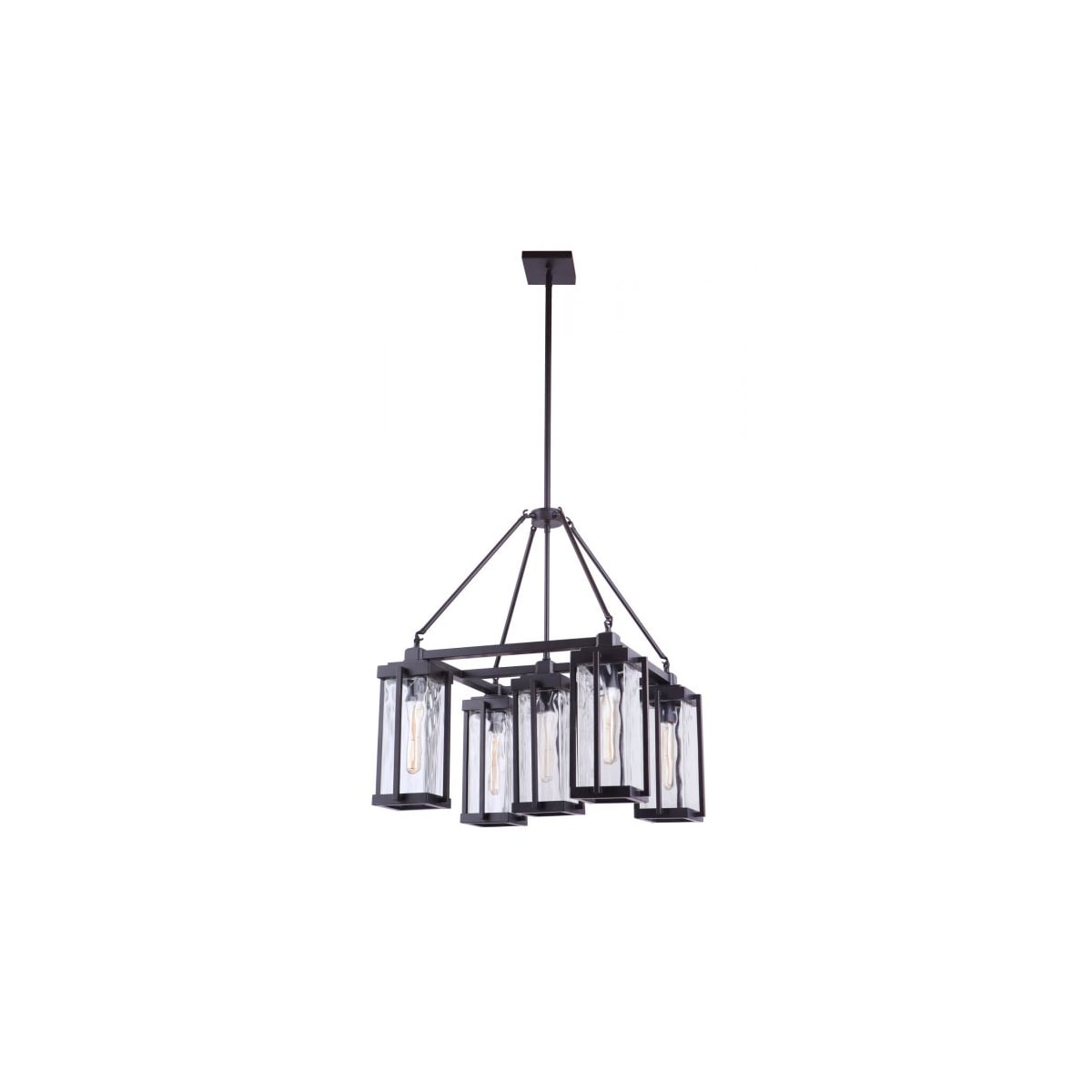 Craftmade 54125-OBG Oiled Bronze Gilded 5 Light Outdoor