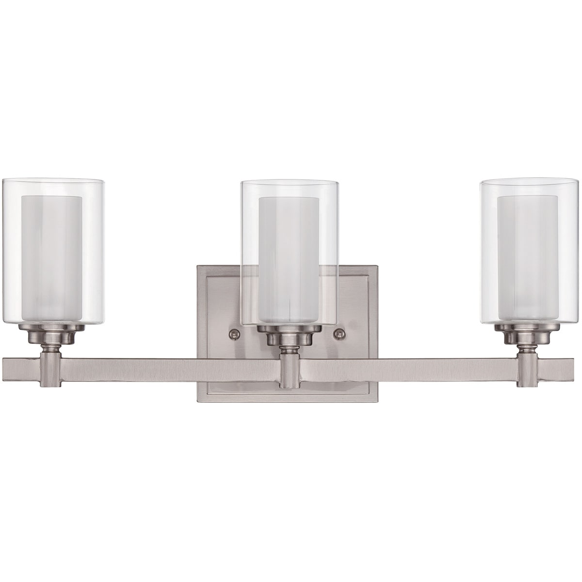 【新作入荷!!】  Brushed 16720BNK3 Craftmade Polished Light 3 Celeste Nickel テント・タープ