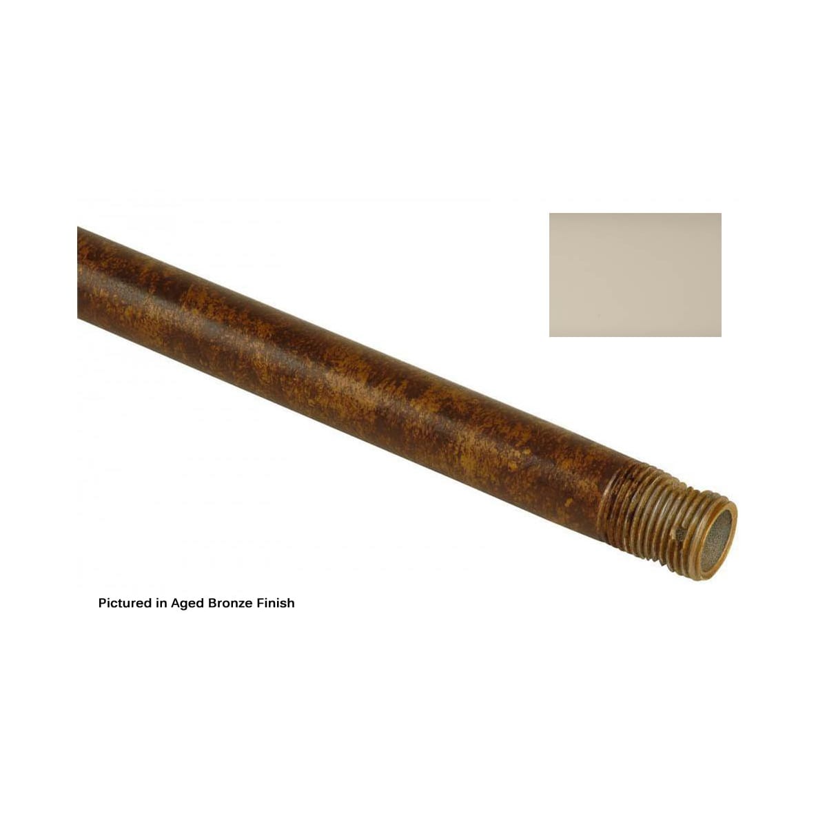 Craftmade Dr6ab Antique Brass 6 Downrod For 9 Ft Ceilings