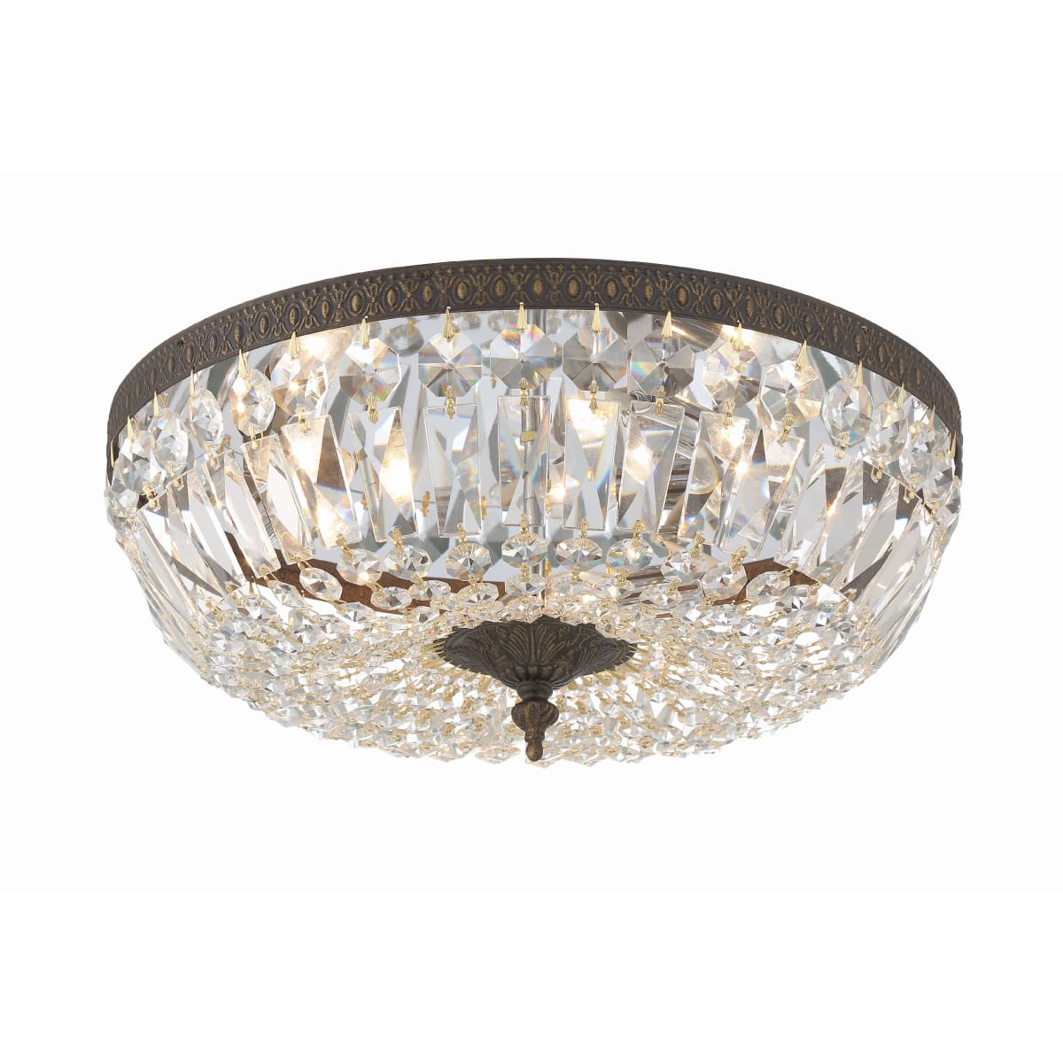 高い信頼 厚い信頼 Crystorama Lighting Group 716-EB-CL-SAQ English Bronze その他