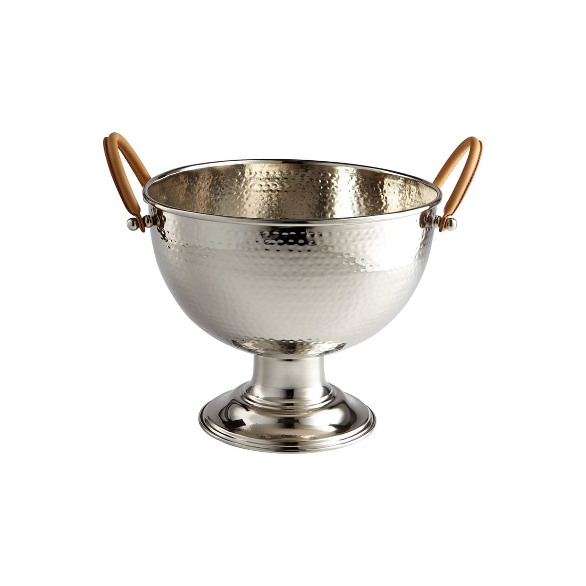 Cyan Design 07549 Silver Dionysus 15 25 Inch Diameter Stainless Steel Decorative Bowl Made In India Lightingshowplace Com