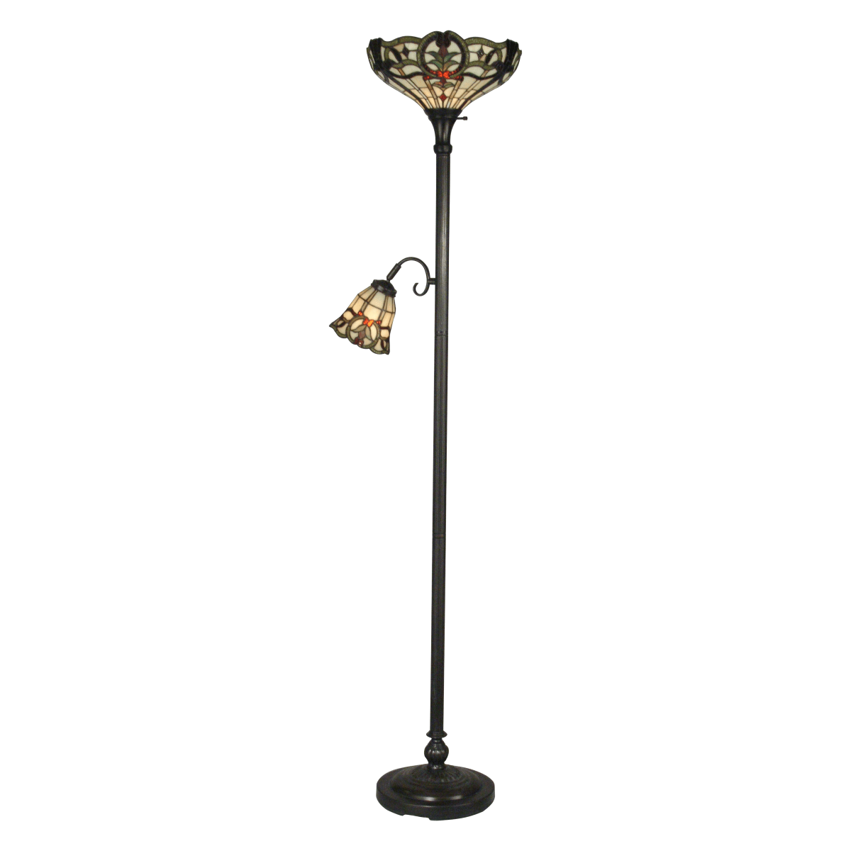Dale tiffany cheap torchiere floor lamp