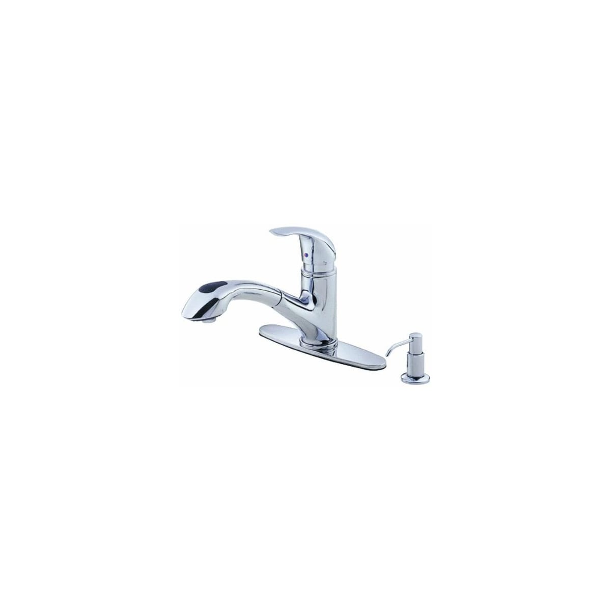 Danze D454612ss Stainless Steel Pullout Spray Kitchen Faucet