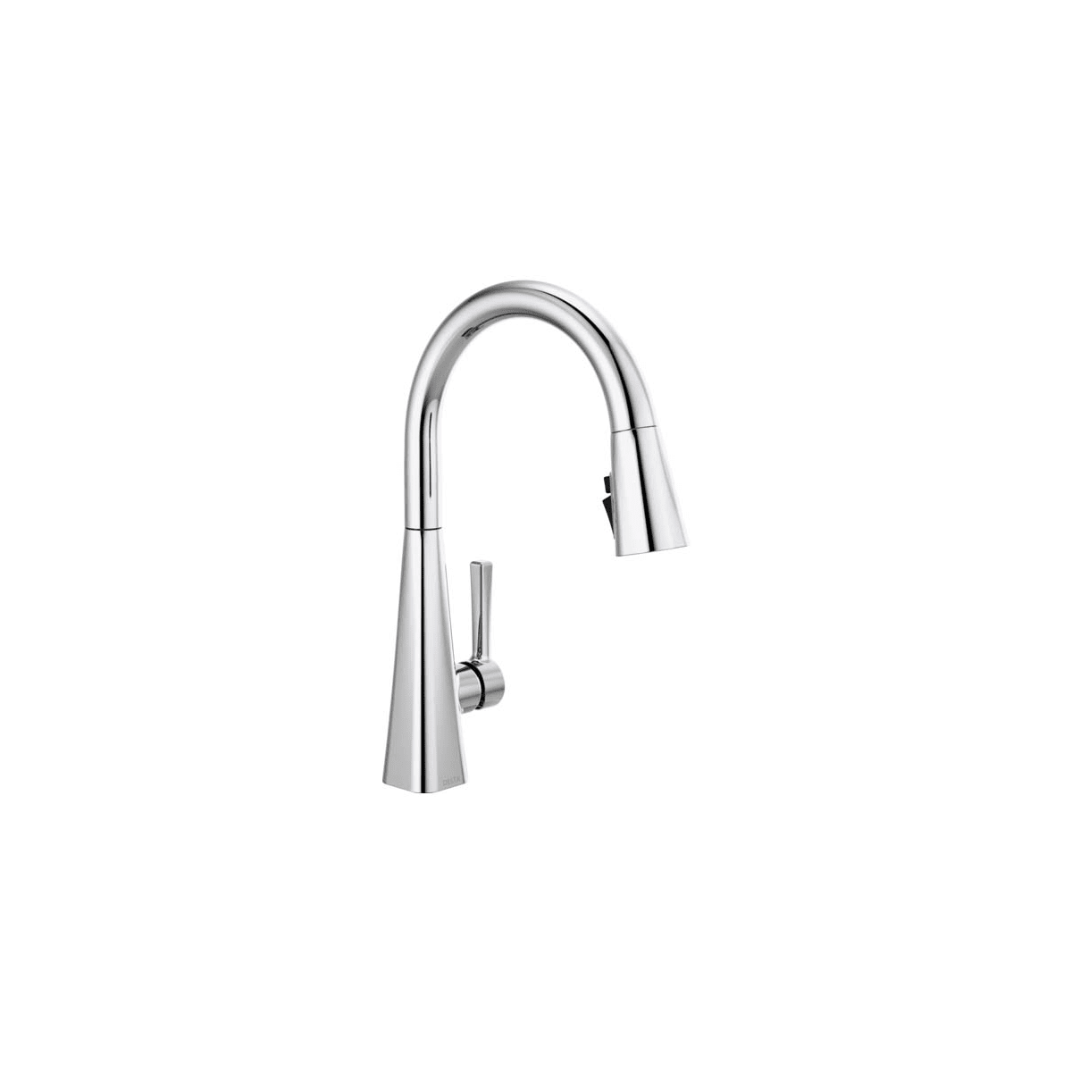 Delta 19802Z-DST Chrome Lenta Single-Handle Pull-Down Kitchen ...
