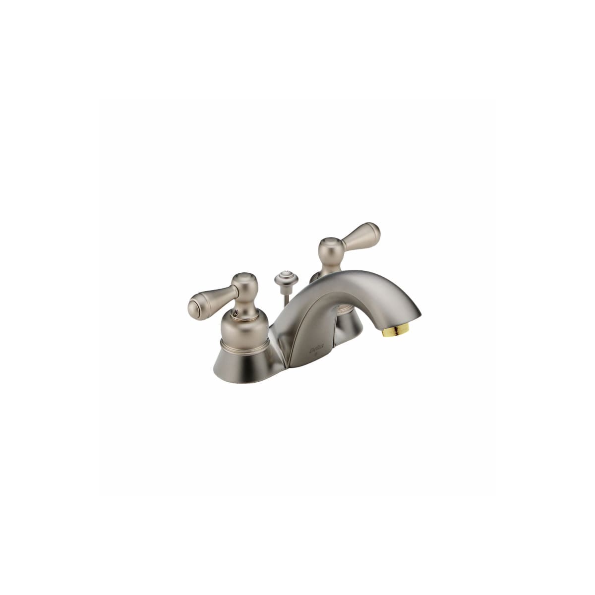 Delta Undefined Pearl Nickel Polished Brass Faucet Lavatory