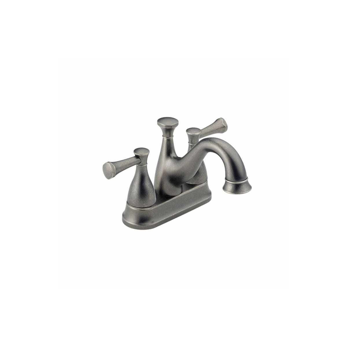 Delta 2540 Ptlhp Aged Pewter Double Handle Centerset Bathroom